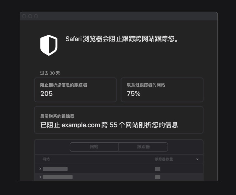 北海苹果手机维修分享如何在 Safari 浏览器中查看和打开隐私报告 